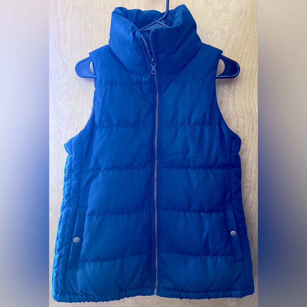 Old Navy Blue Puffer Vest